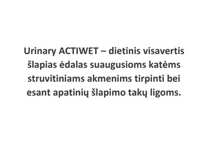 Urinary ACTIWET