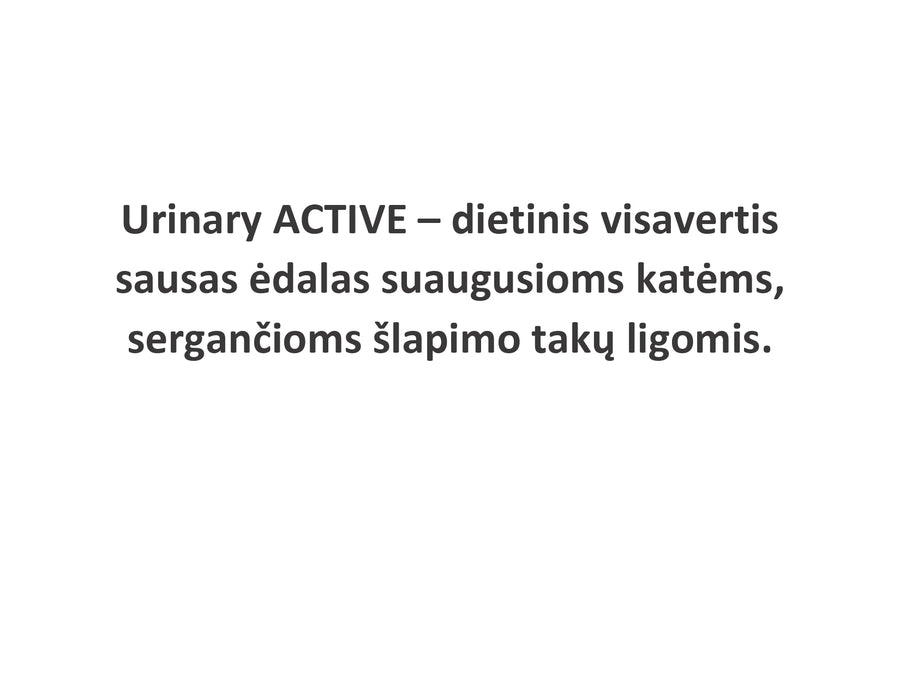 Urinary ACTIVE