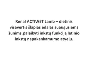 Renal ACTIWET Lamb