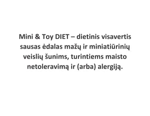 Mini & Toy DIET su ėriena
